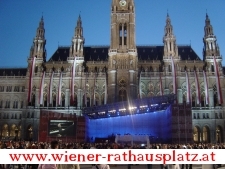 Festwochenerffnung am Wiener Rathausplatz